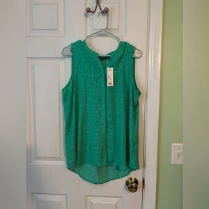 Apt. 9 Teal Sleeveless Blouse